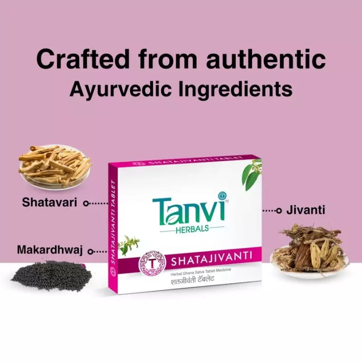 Shatajivanti Tablet – Ayurvedic Heart & Wellness Supplement