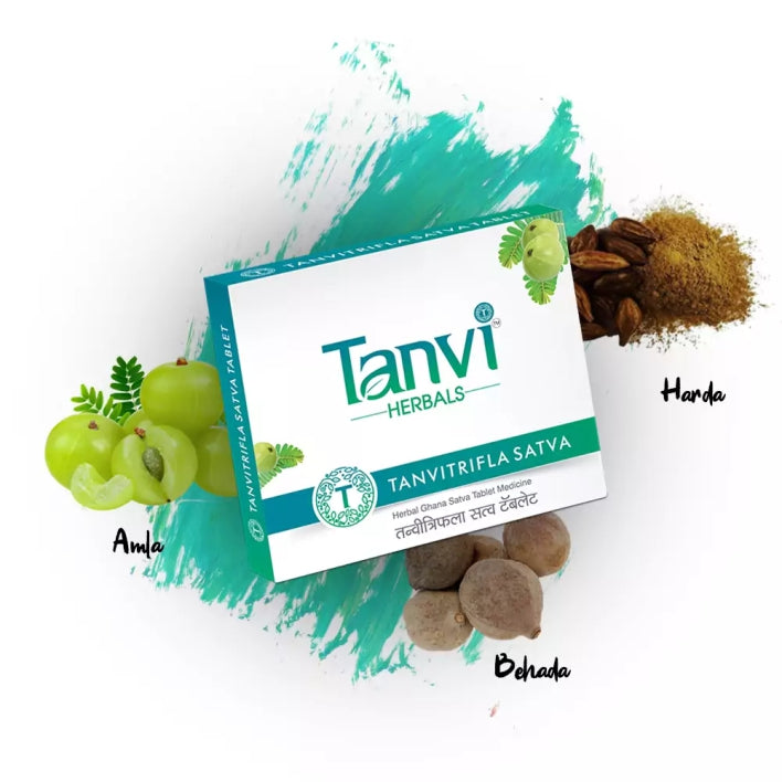 Tanvitrifla Satva: Herbal Product for Constipation & Indigestion